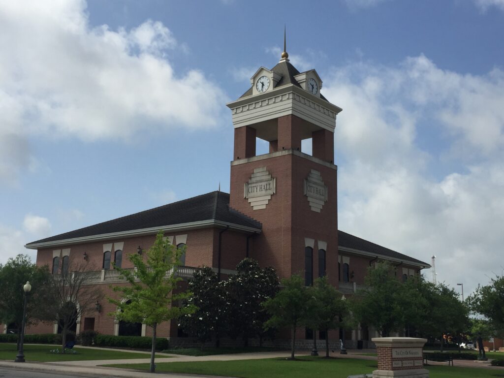 Town Hall of Navasota Texas